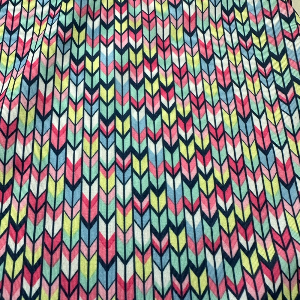 Stylish Multicolor Patterned Women's Polo Shirt - Picture 6 of 6